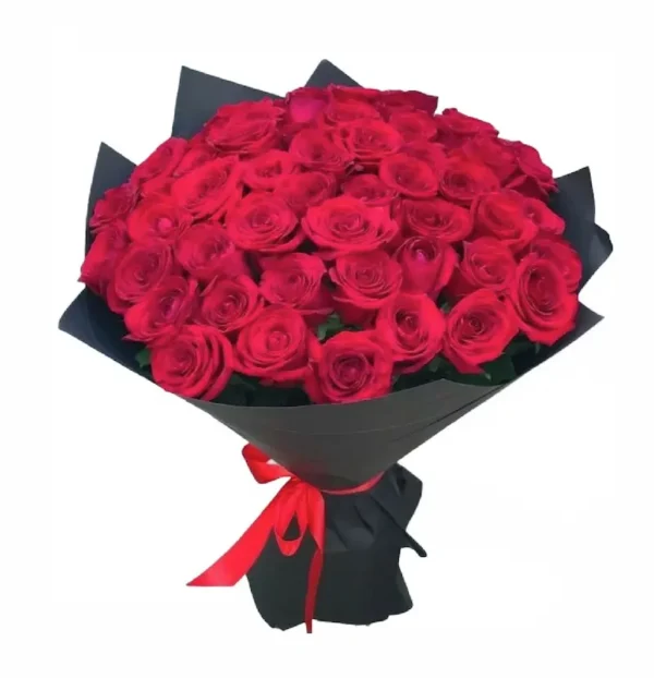 Ramo de 36 rosas rojas